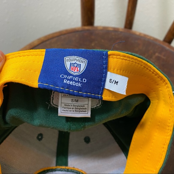 NFL Cap REEBOK Green Bay Packers cap baseball hat NWOT - Picture 5 of 8